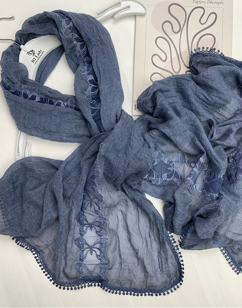 شال پروانه گیپور وارادتی بهاره