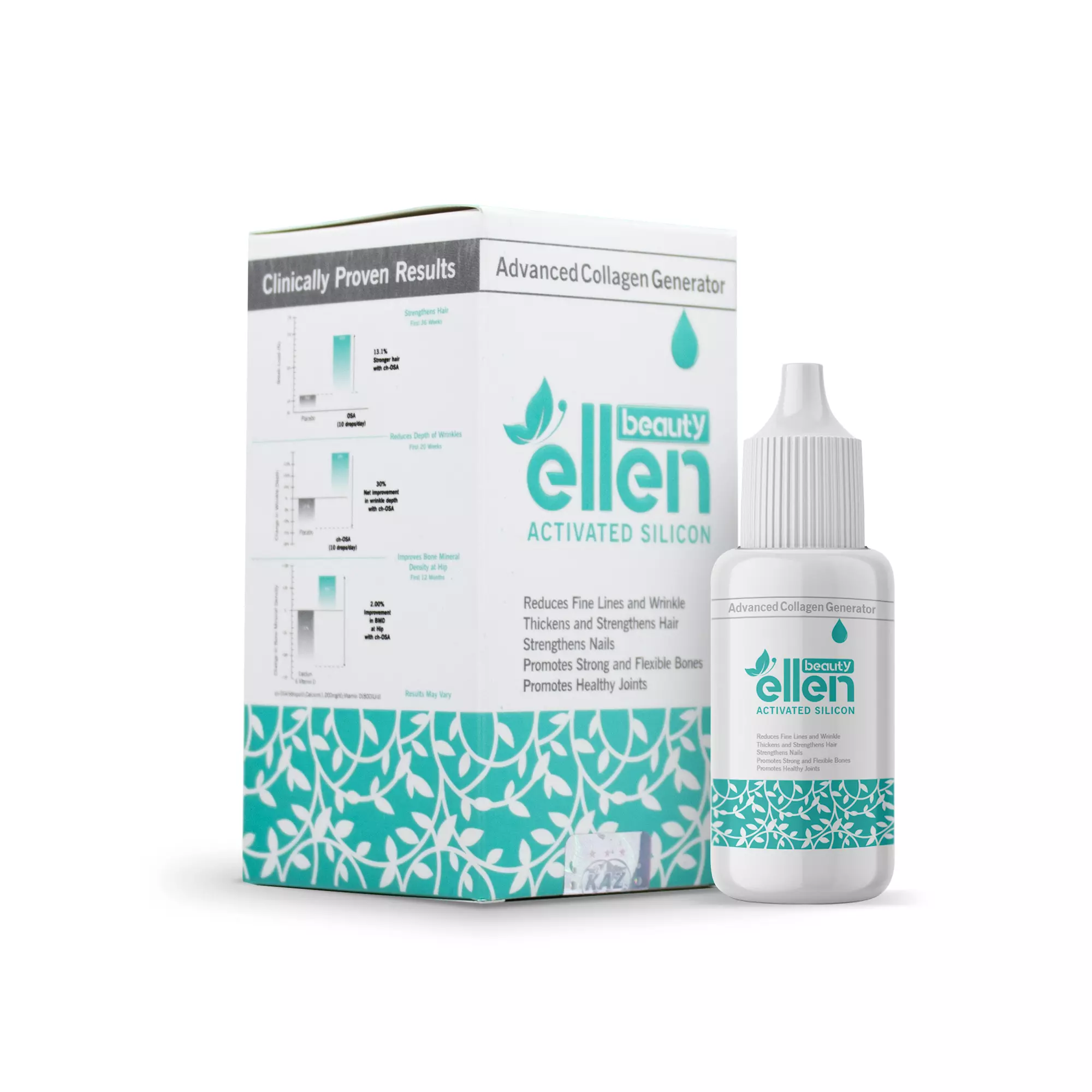 قطره طبیعی حاوی سیلیس الن بیوتی